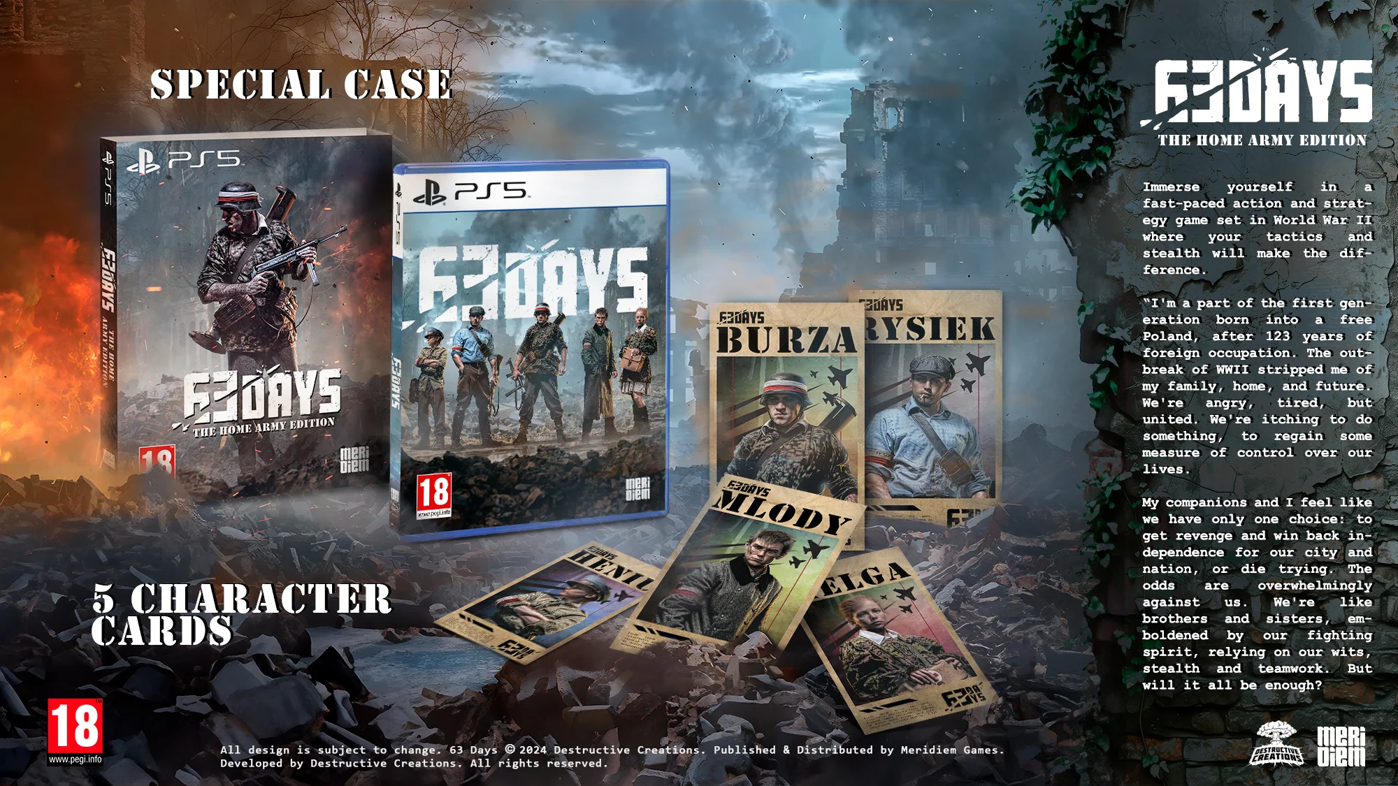 63 Days [The Home Army Edition] (EU Import) - Playstation 5 - Image 2