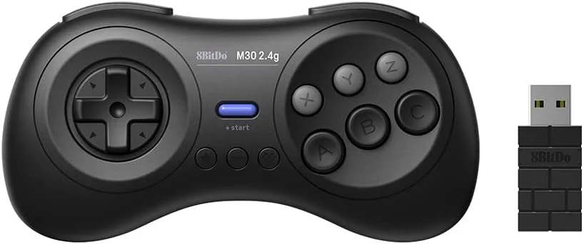 8BITDO M30 2.4G WIRELESS GAMEPAD MD/GENESIS MINI/GEN/NSW/PC