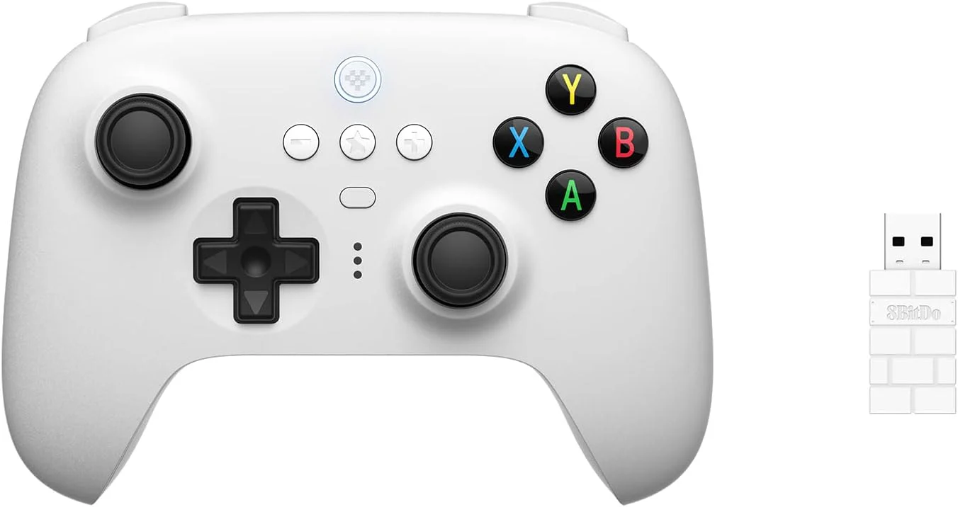 8BITDO ULTIMATE 2.4G CONTROLLER [WHITE] (WINDOWS/ANDROID/APPLE) - Image 2