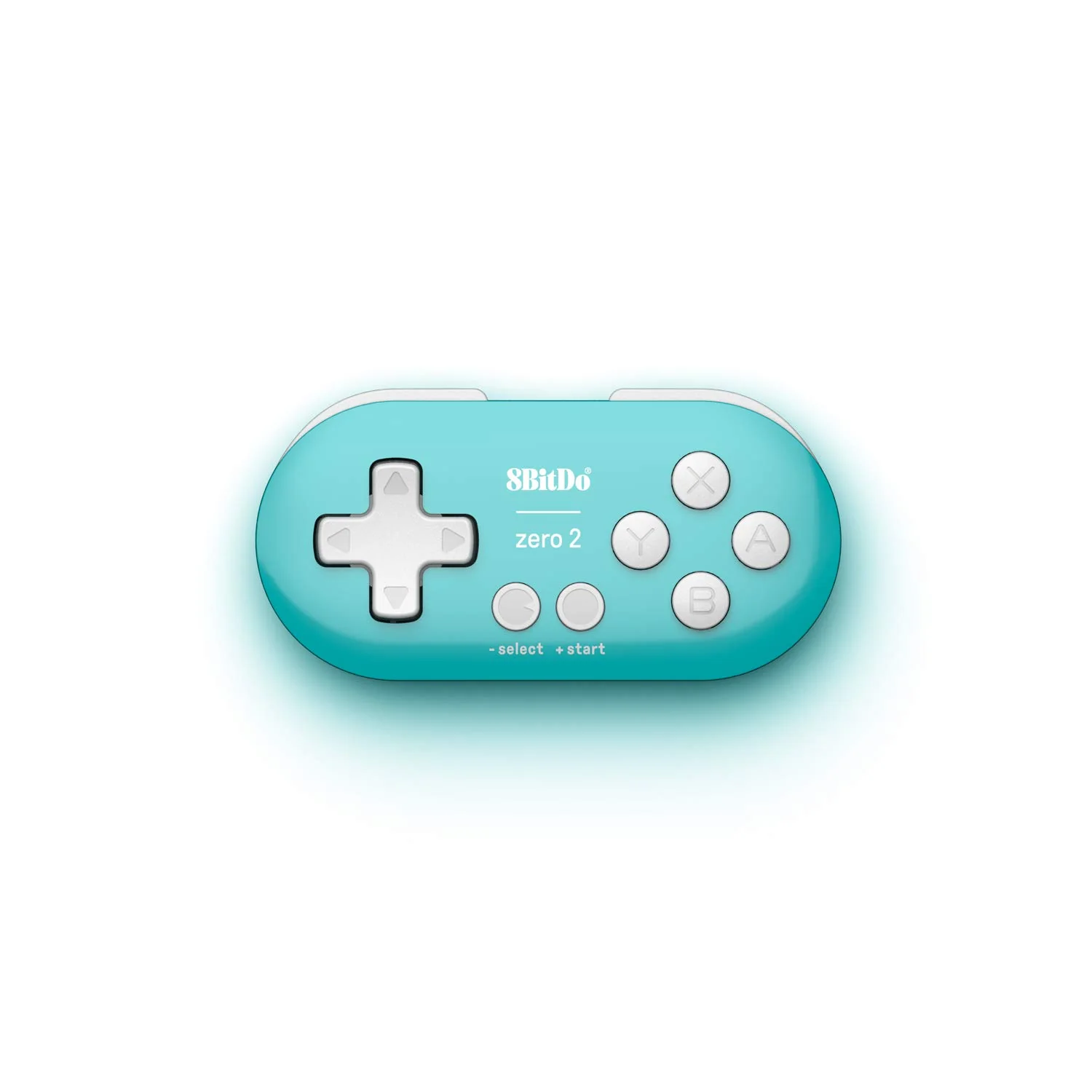 8Bitdo Zero 2 Bluetooth Gamepad Keychain Sized Mini Controller for Switch, Windows & Android [Turquoise] - SWITCH - Image 5