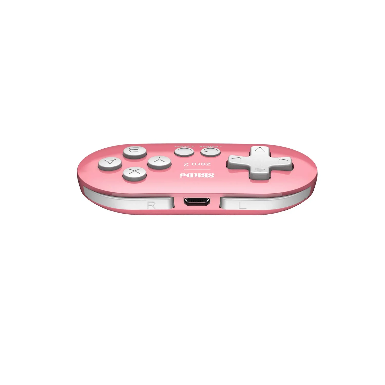 8Bitdo Zero 2 Bluetooth Gamepad Keychain Sized Mini Controller for Switch, Windows & Android [Pink] - SWITCH - Image 3
