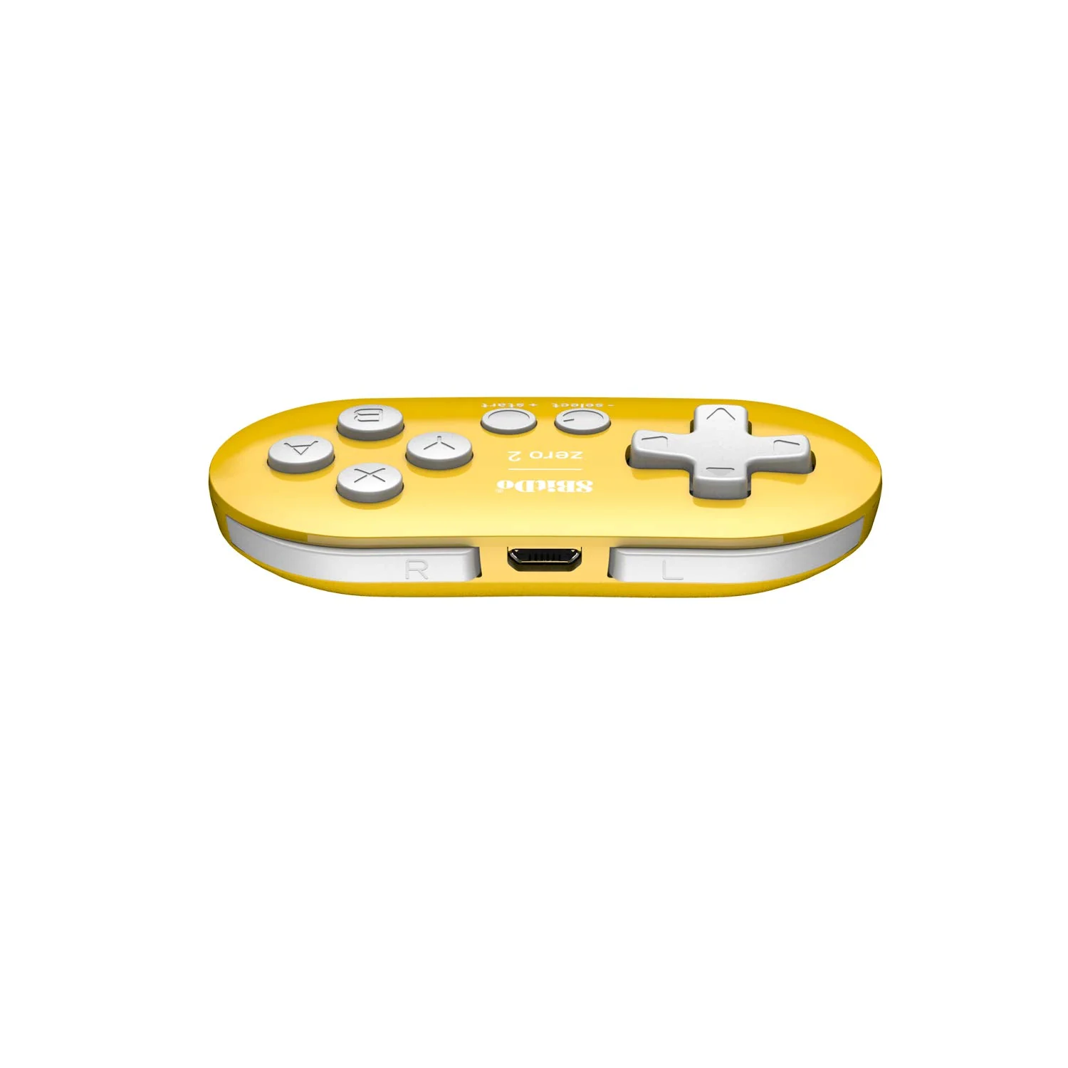 8Bitdo Zero 2 Bluetooth Gamepad Keychain Sized Mini Controller for Switch, Windows & Android [Yellow] - Nintendo Switch - Image 4