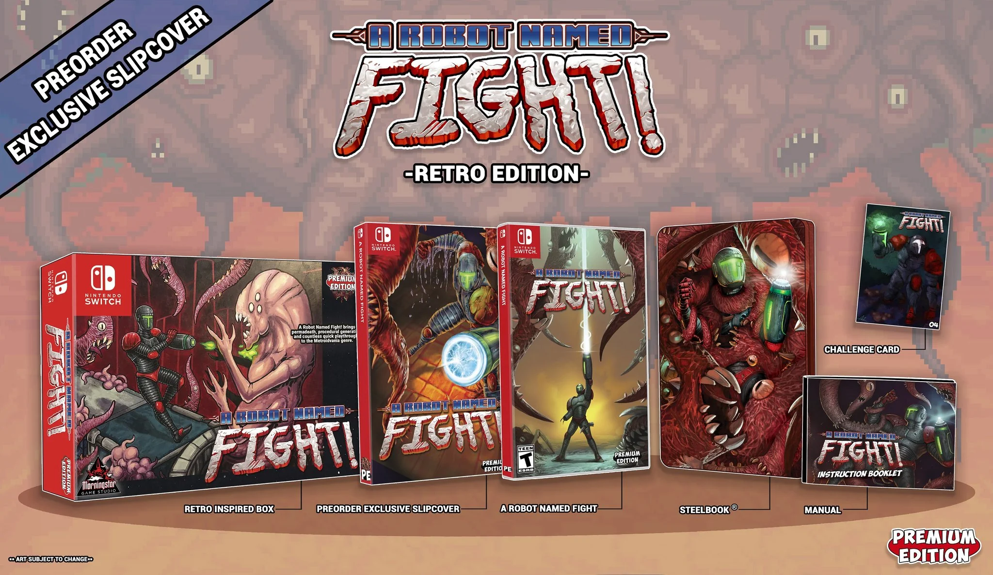 A Robot Named Fight! [Premium Edition Games #4] [Retro Edition] - Nintendo Switch