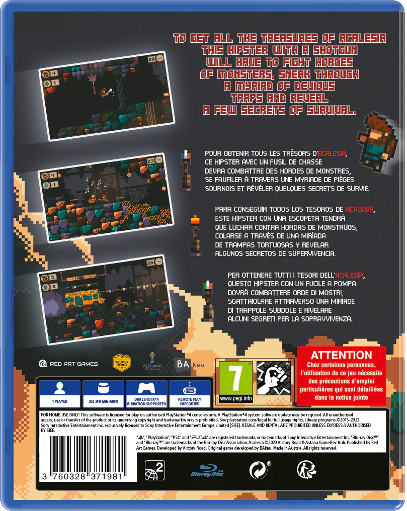 Acalesia - PlayStation 4 [Red Art Games] - Image 2