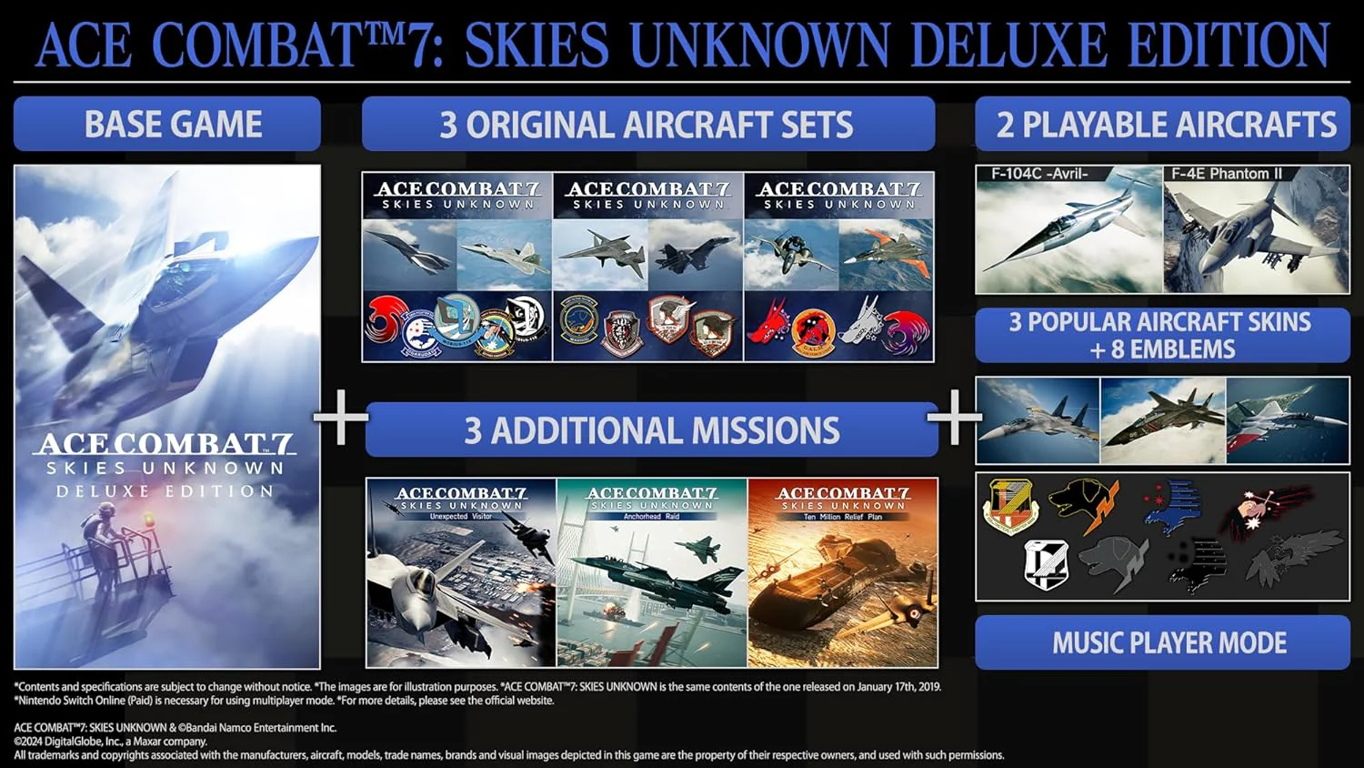 Ace Combat 7: Skies Unknown Deluxe Edition (EU Import) - Nintendo Switch - Image 3