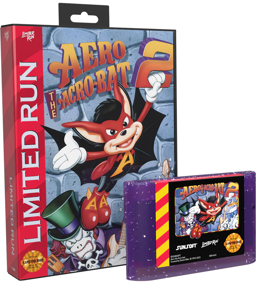 Aero the Acro-Bat 2 [Limited Run Games] - Genesis