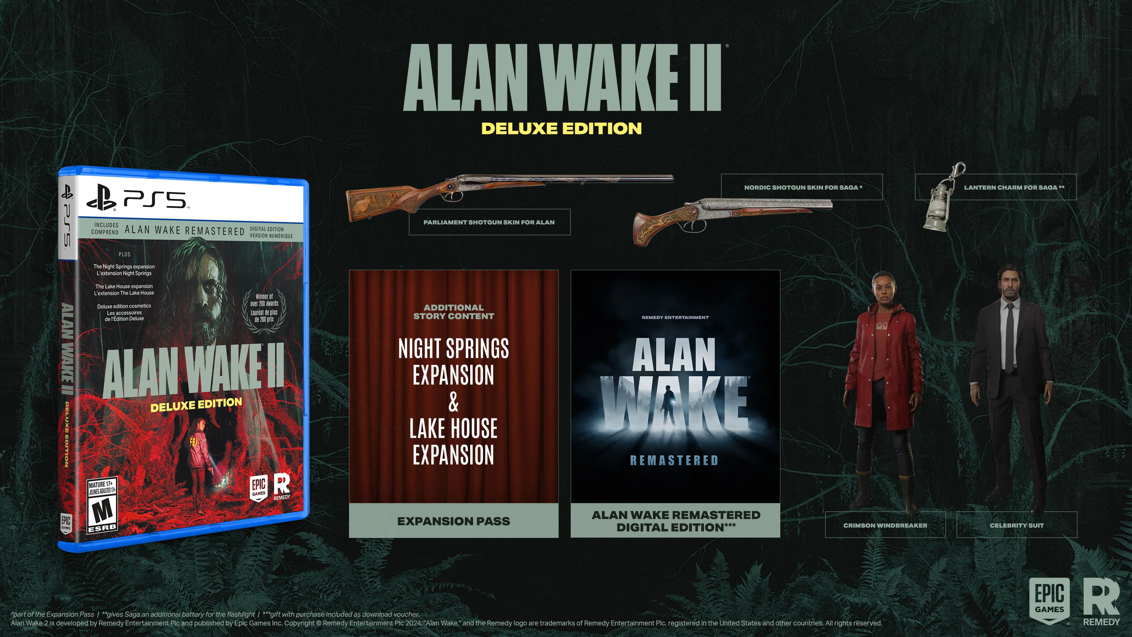 Alan Wake 2 Deluxe Edition - Playstation 5 - Image 3