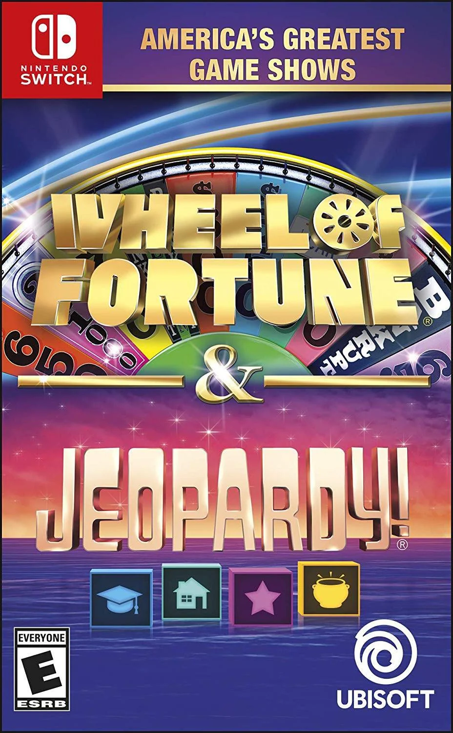 Americas Greatest Game Shows : Wheel of Fortune and Jeopardy! - Nintendo Switch