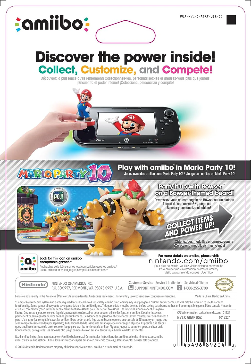 AMIIBO - Amiibo Bowser (Super Mario) (EU Version) - Image 2