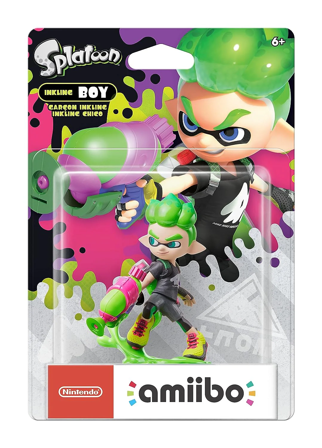 AMIIBO - Amiibo Inkling Boy (Neon)