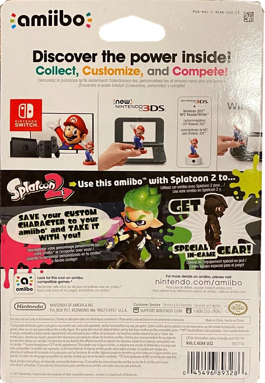 AMIIBO - Amiibo Inkling Boy (Neon) - Image 2