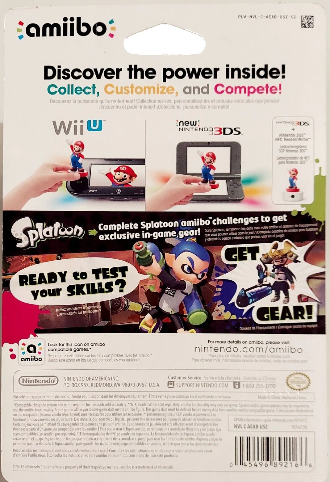 AMIIBO - Amiibo Inkling Boy (Splatoon) (EU Version) - Image 2