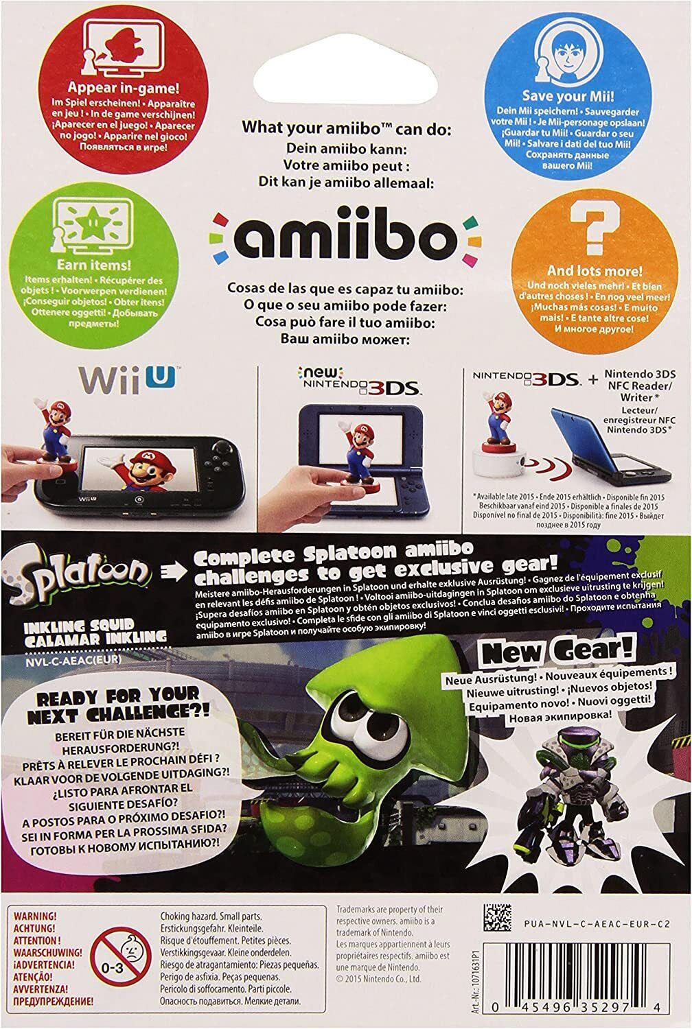 AMIIBO - AMIIBO SPLATOON SQUID GREEN - Image 2