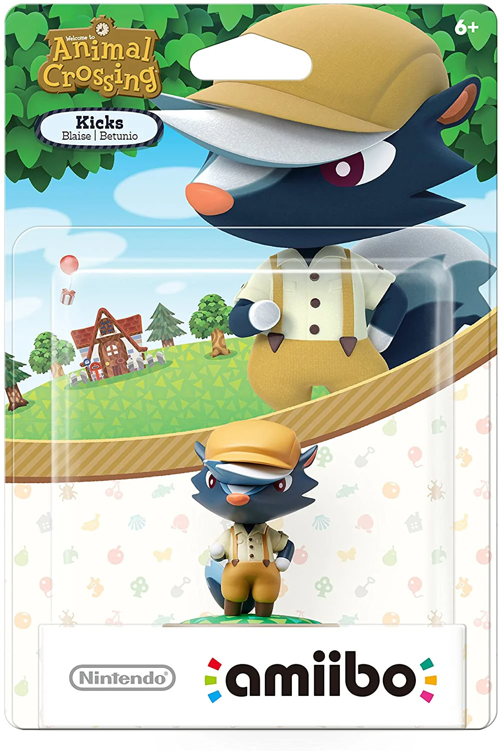 Amiibo Kicks Figure (Animal Crossing) - TOY (NORTH AMERICAN)