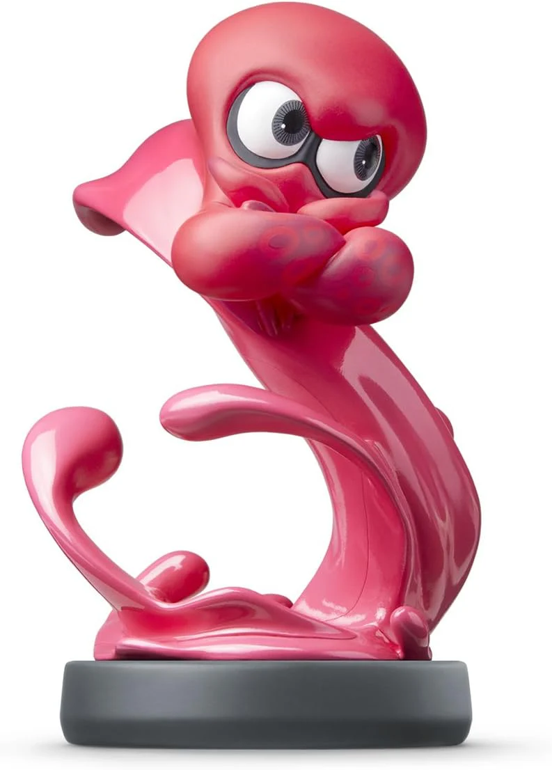 AMIIBO - SPLATOON OCTOLING BOY/ OCTOPUS/GIRL COMBO PACK (RED) - Image 3