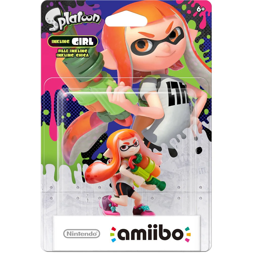 AMIIBO - SPLATOON WAVE 1 INKLING GIRL (EU Import) - Image 3