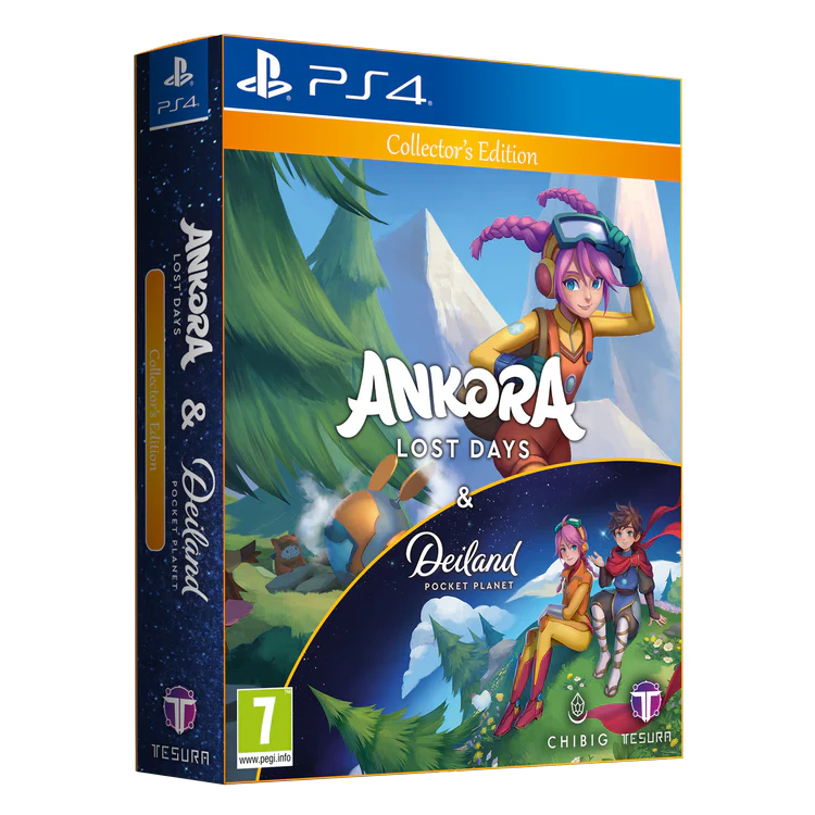 Ankora Lost Days & Deiland Pocket Planet Collectors Edition [PEGI Import] - PlayStation 4