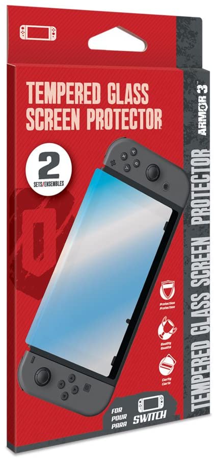 Armor 3 Tempered Glass Screen Protector - Nintendo Switch