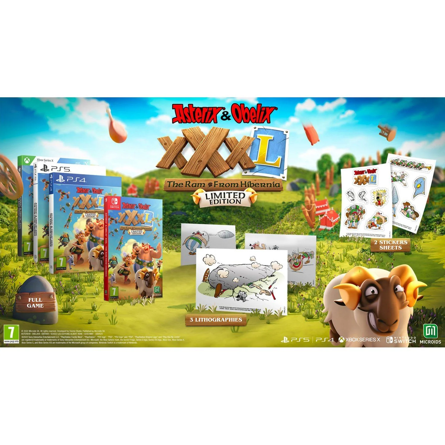 Asterix & Obelix XXXL: The Ram From Hibernia [Limited Edition] - PS5 [PEGI Import] - Image 2