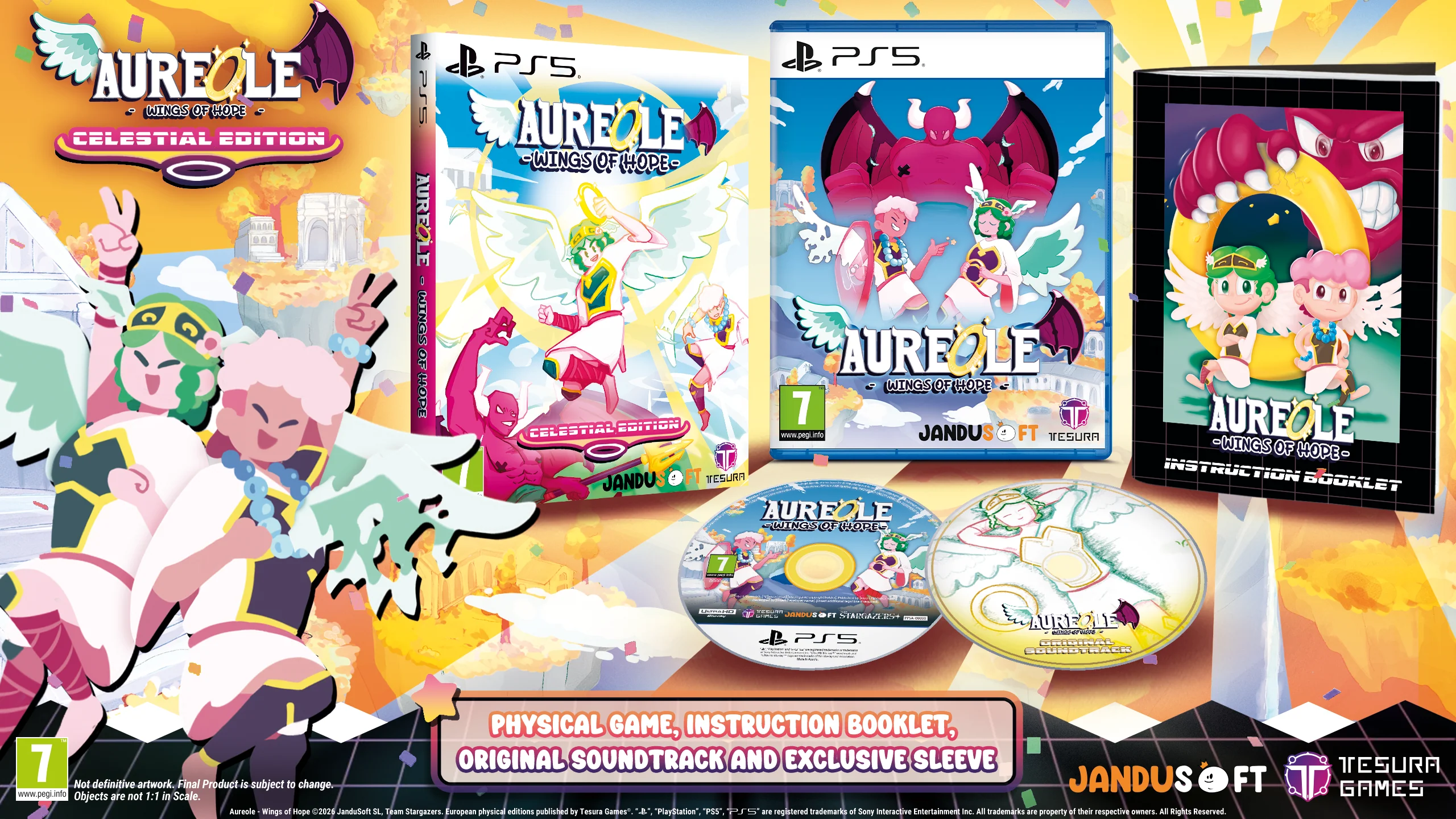 Aureole Wings of Hope - Celestial Edition [EU Import] - Playstation 5 (PRE-ORDER) - Image 2