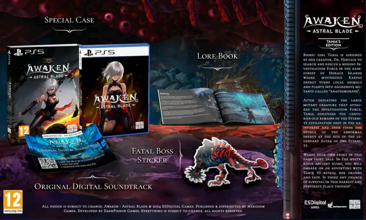 Awaken - Astral Blade [Tania's Edition] -  Playstation 5 - Image 2