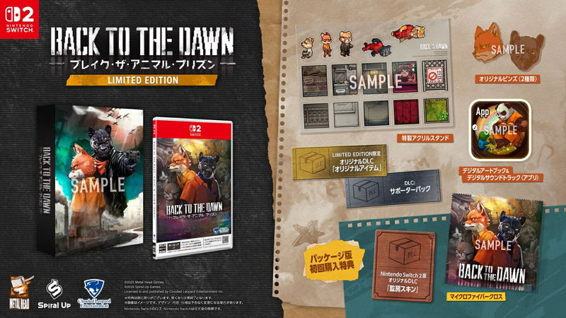Back to the Dawn [Limited Edition] (JPN Import - Multi-Language) [Game-Key Card] - Nintendo Switch 2 (PRE-ORDER)