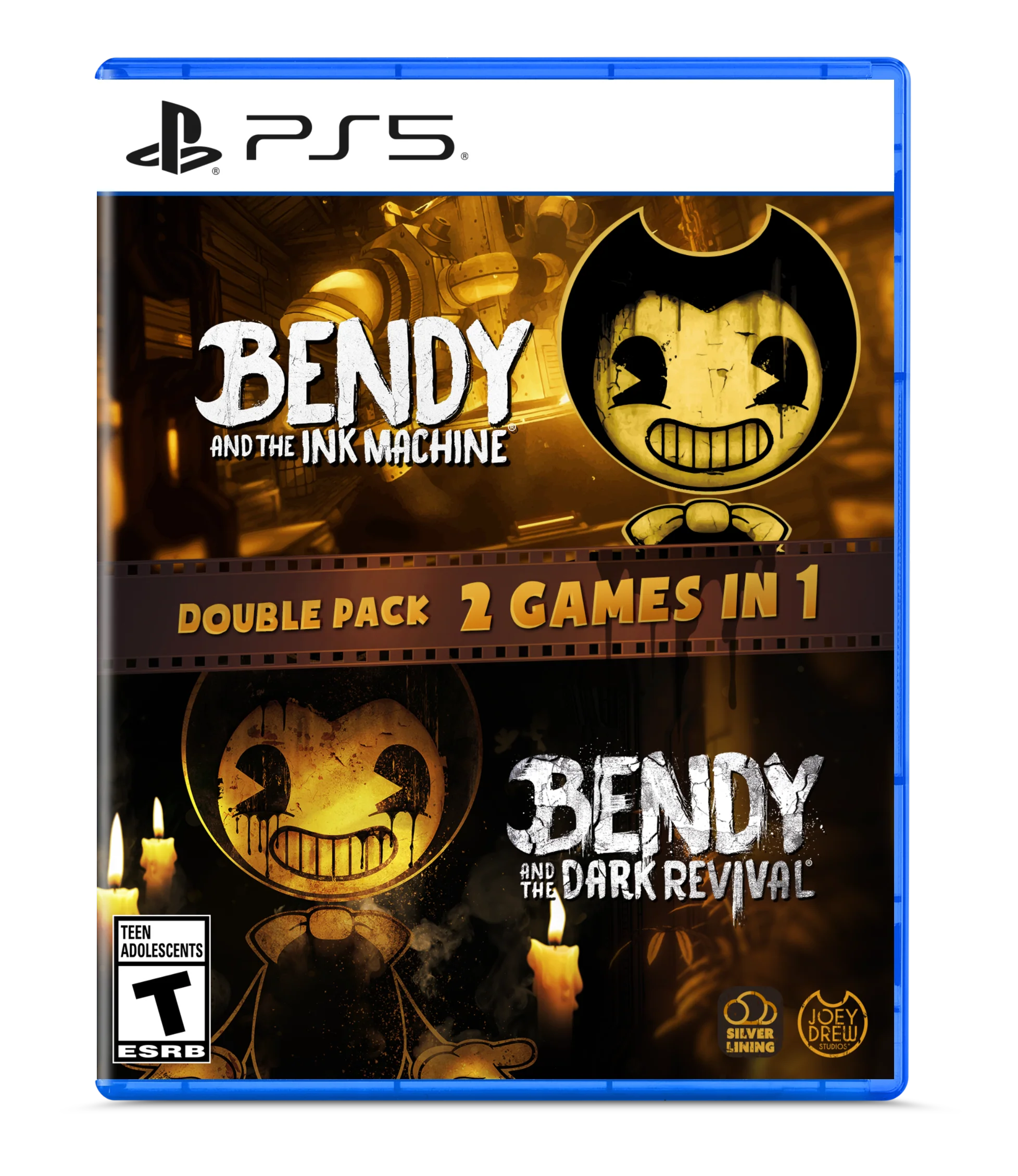 Bendy Double Pack (Bendy and the Ink Machine + Bendy and the Dark Revival) - Playstation 5 (PRE-ORDER)