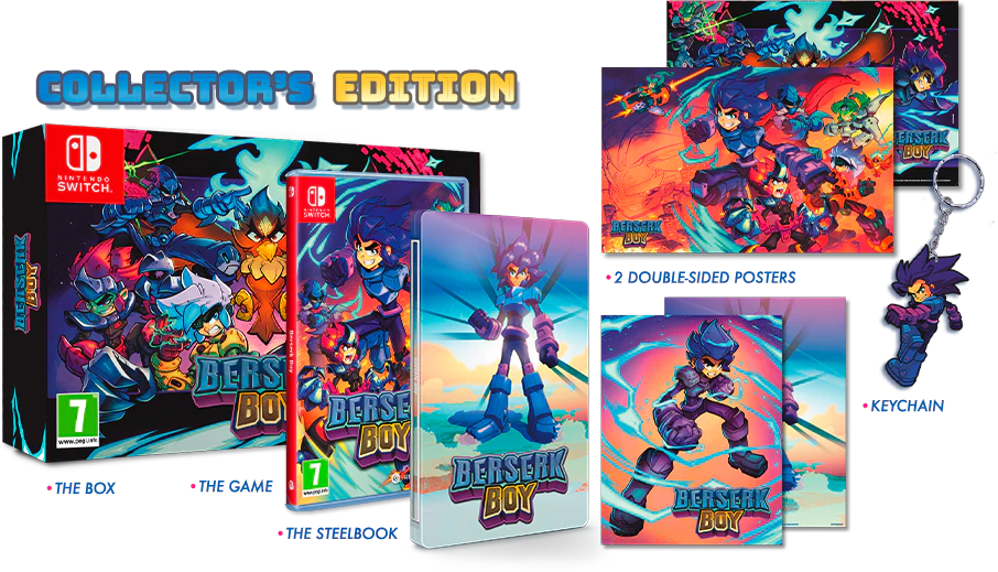 Berserk Boy [Collector's Edition] [EU Import] - Nintendo Switch (FREE SHIPPING)