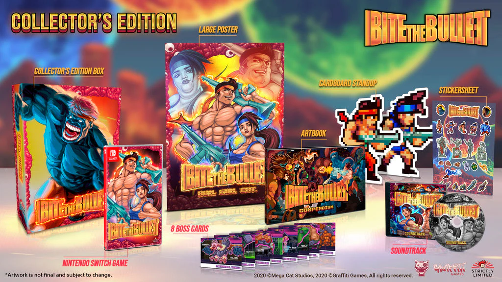 Bite the Bullet Collectors Edition (With Updated Cart) - Nintendo Switch [Strictly Limited]