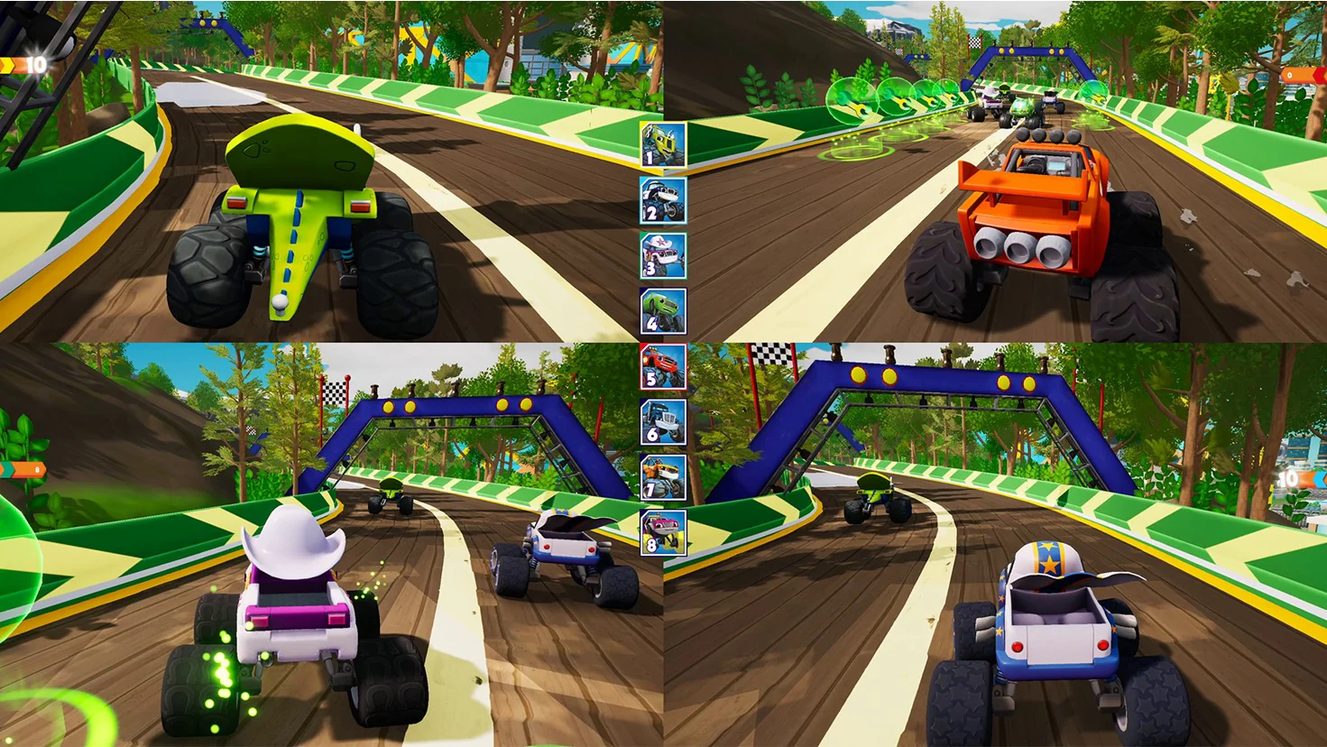 BLAZE AND THE MONSTER MACHINE AXLE CITY RACERS - XBOX ONE / XBOX SERIES X - Image 2