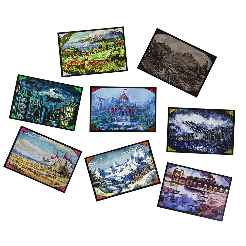 Blue Prince Stamp and Postcard Set (PRE-ORDER) - Image 2