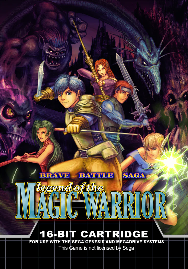 Brave Battle Saga - Sega Genesis