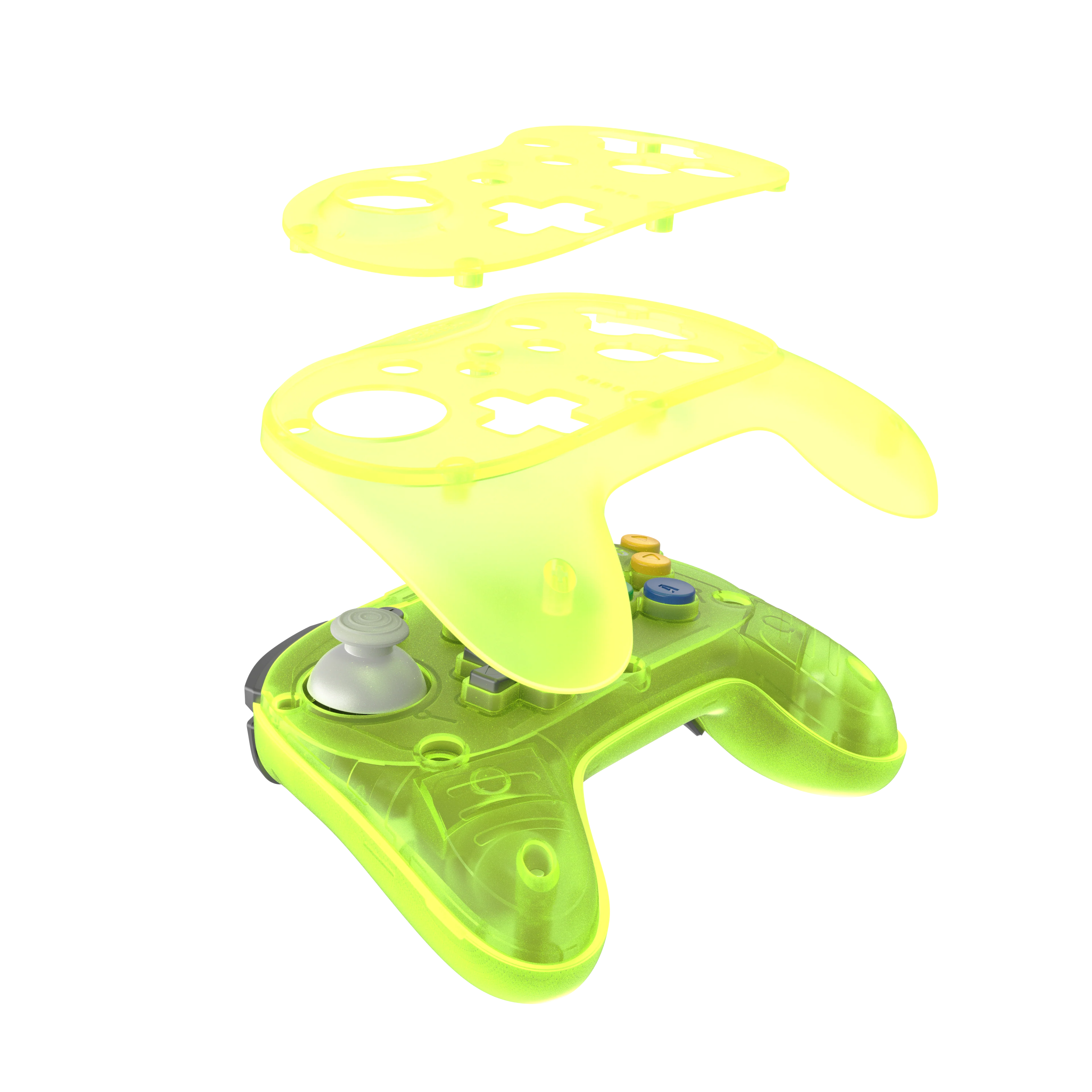 Brawler64 N64 Pro Series Wireless Controller [Extreme Green] - N64 / Switch / Switch 2 / PC (PRE-ORDER) - Image 6