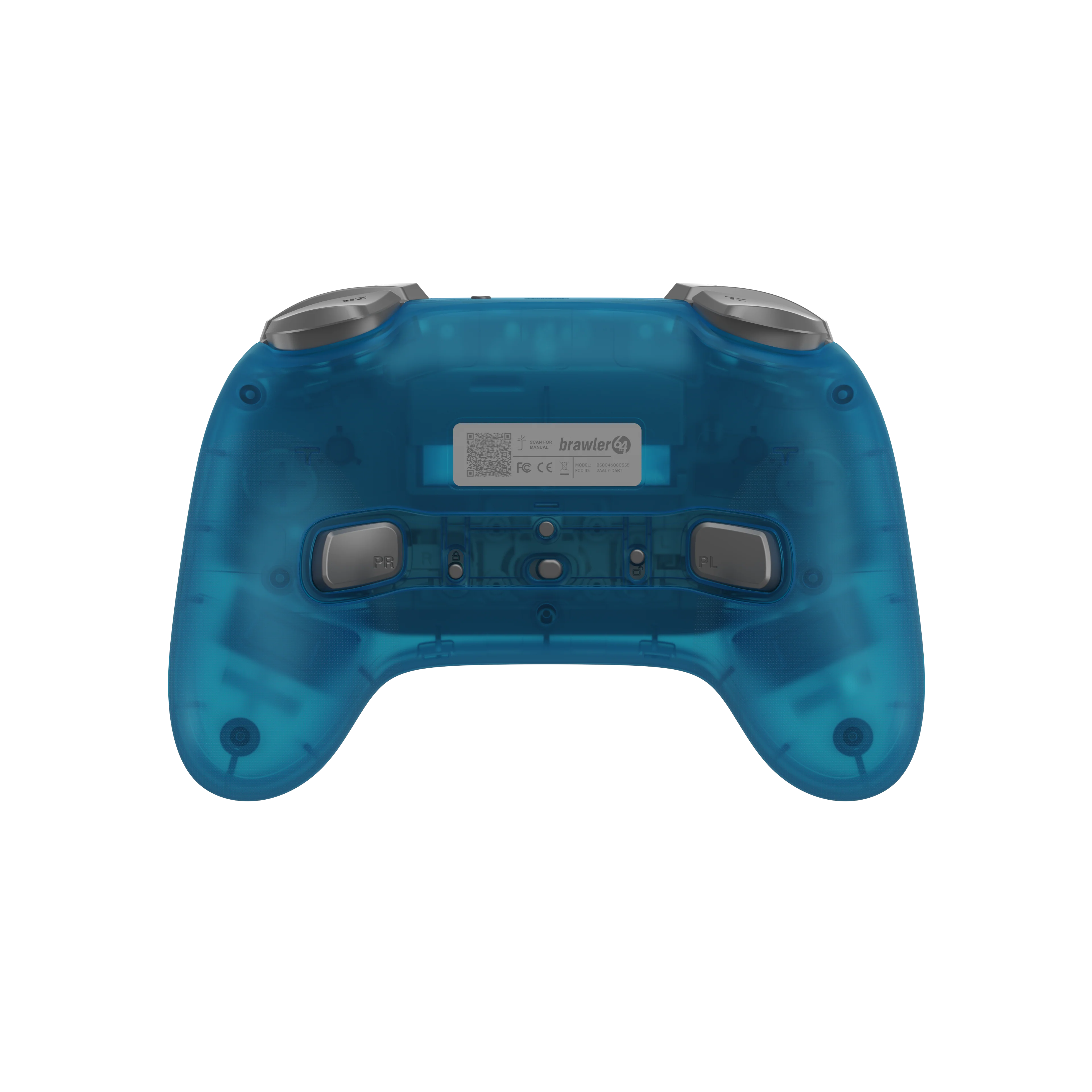 Brawler64 N64 Pro Series Wireless Controller [Ice Blue] - N64 / Switch / Switch 2 / PC (PRE-ORDER) - Image 4
