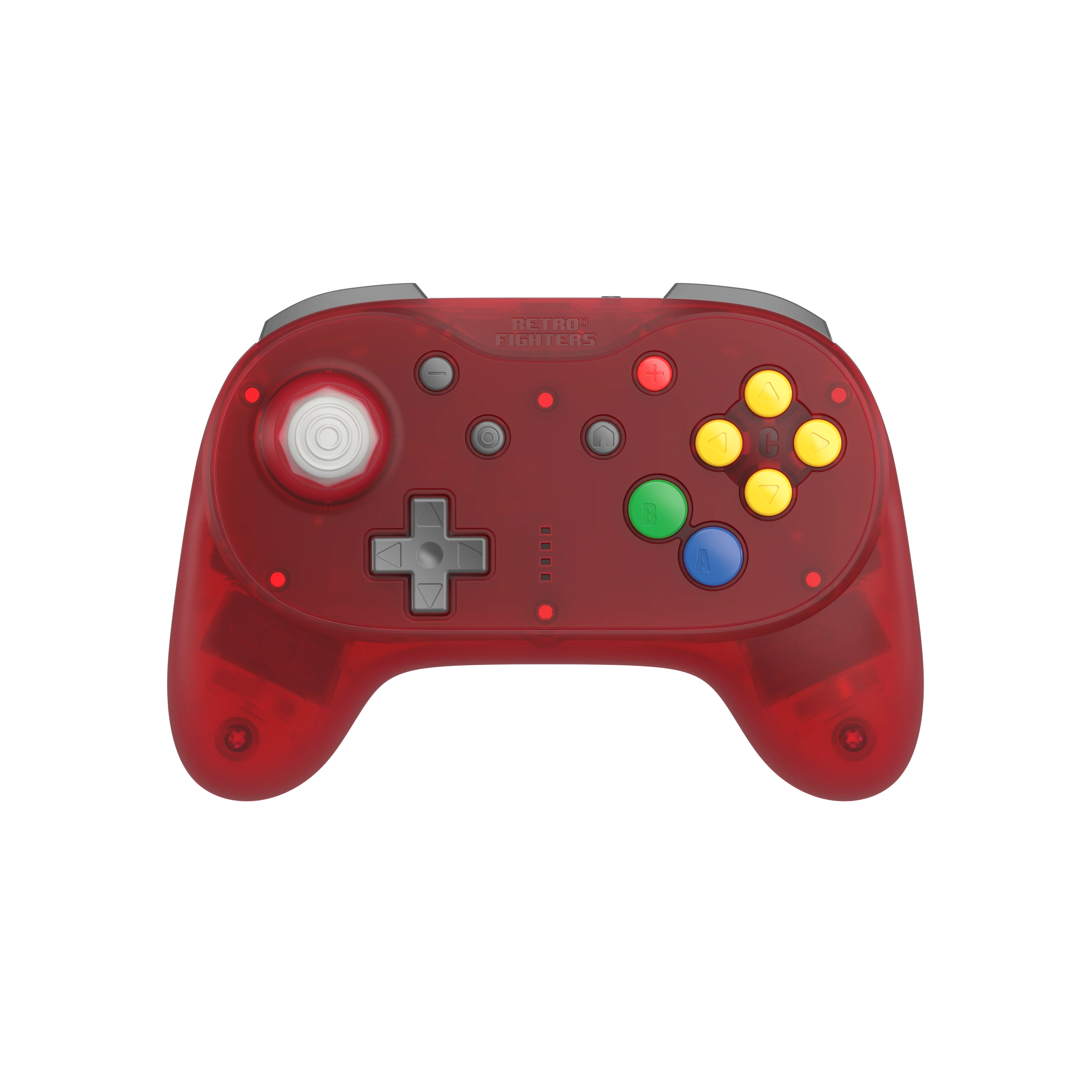 Brawler64 N64 Pro Series Wireless Controller [Watermelon Red] - N64 / Switch / Switch 2 / PC (PRE-ORDER) - Image 2
