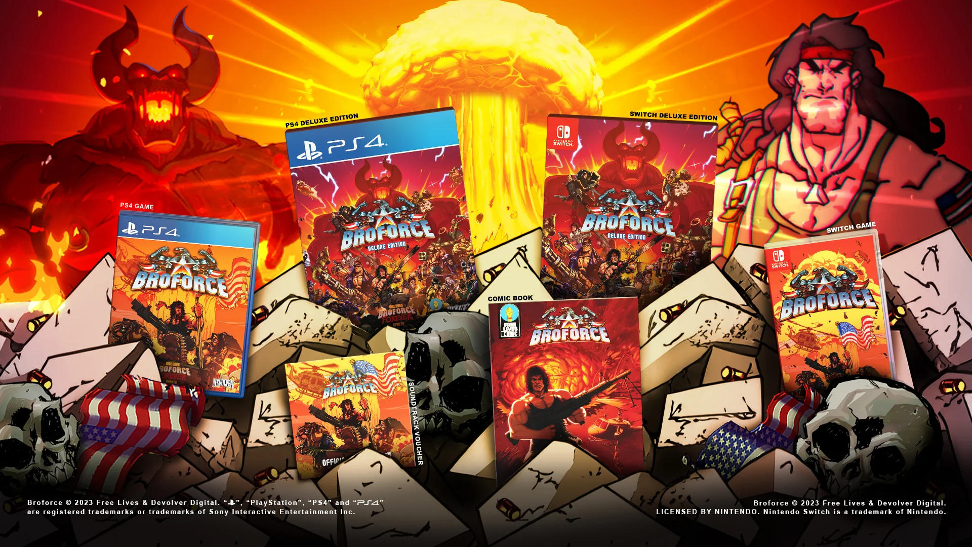 BROFORCE DELUXE EDITION - PS4 - Image 2