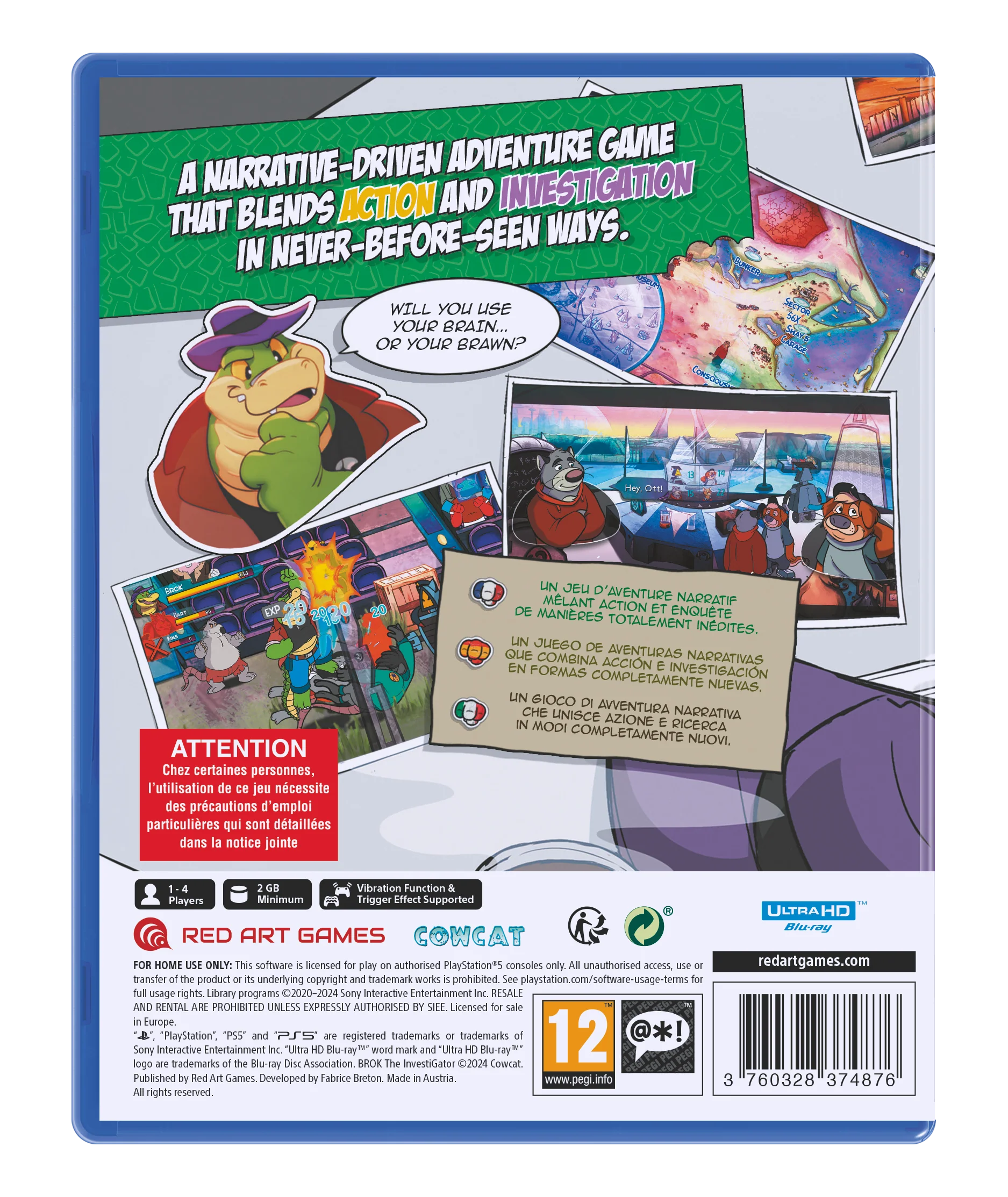 BROK: The InvestiGator [Standard Edition] [EU Import] - Playstation 5 - Image 2
