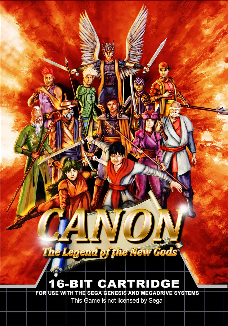 Canon - Legends Of The New Gods - Sega Genesis