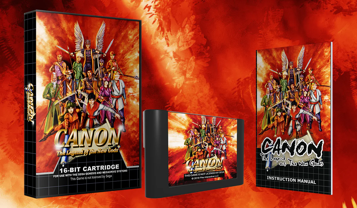 Canon - Legends Of The New Gods - Sega Genesis - Image 2