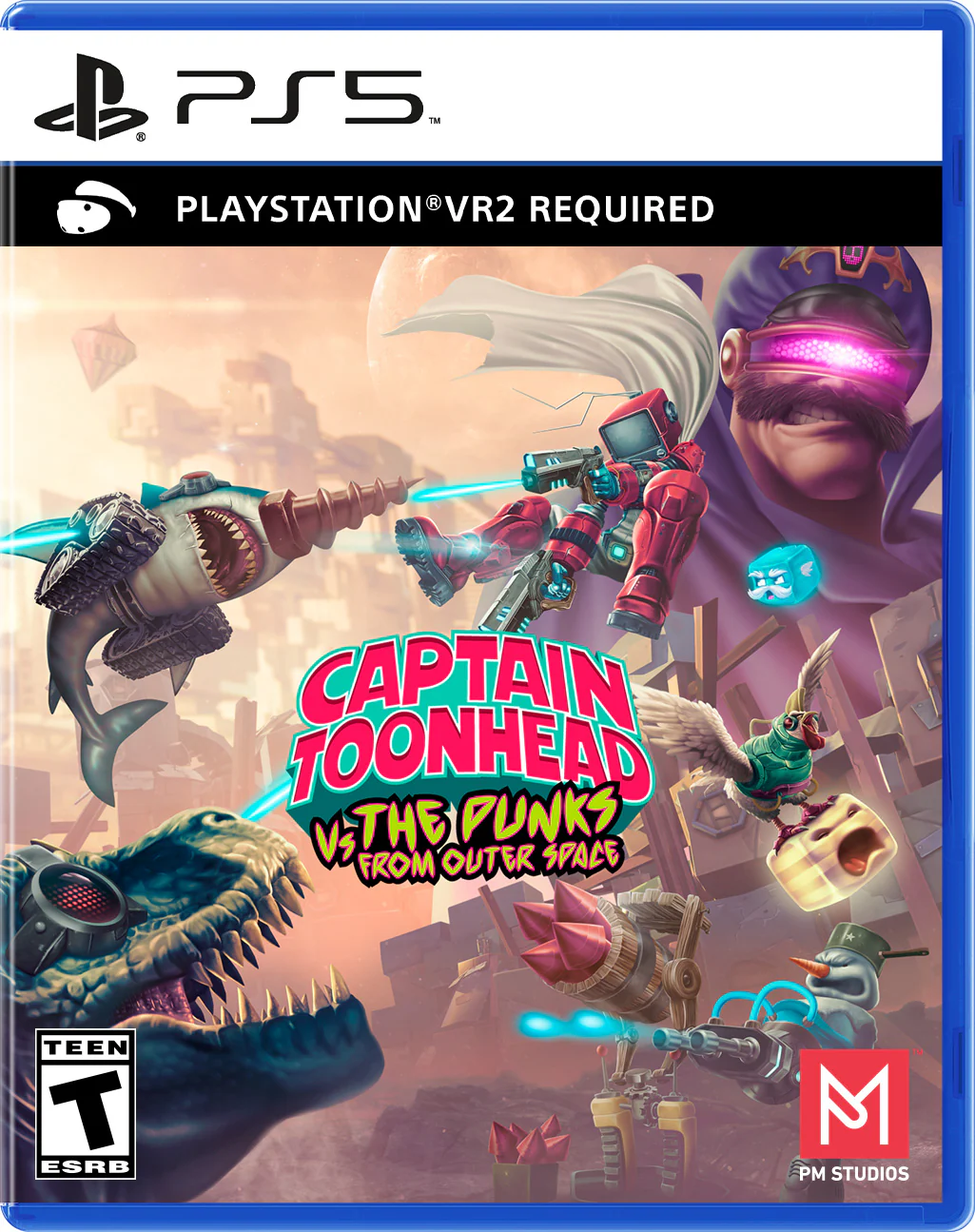 Captain Toonhead vs The Punks From Outer Space - Playstation 5 [PSVR2 Required]