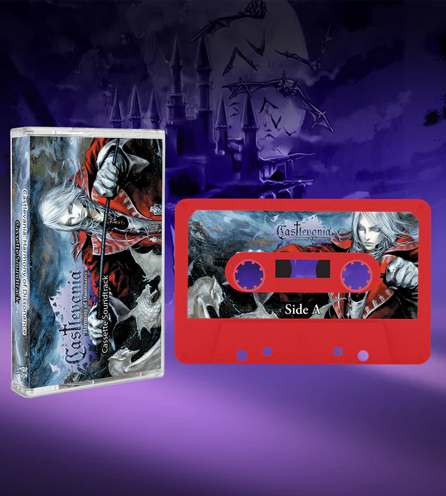 Castlevania: Harmony of Dissonance Cassette Soundtrack [Limited Run Games] - Cassette Tape