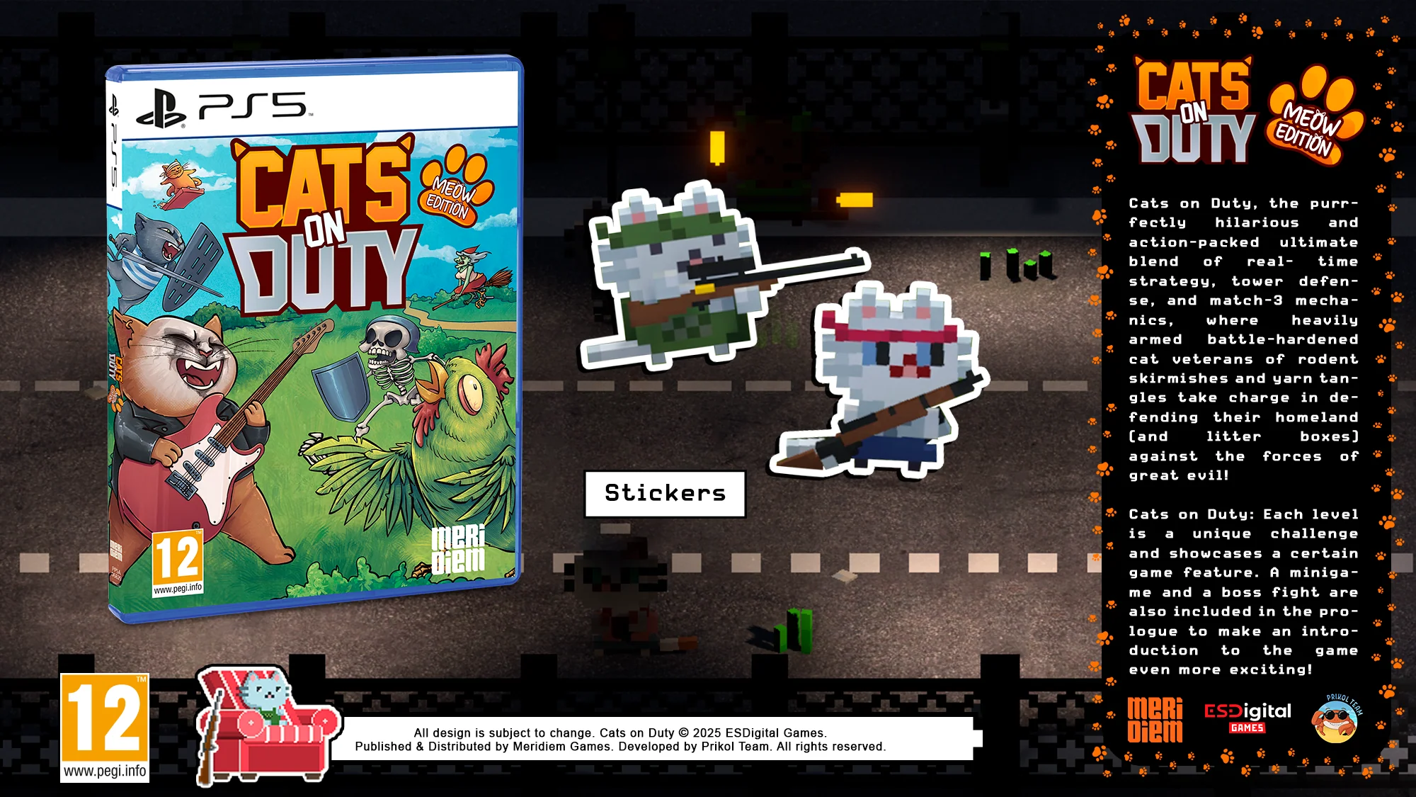 Cats on Duty - Meow Edition - PlayStation 5 - Image 2