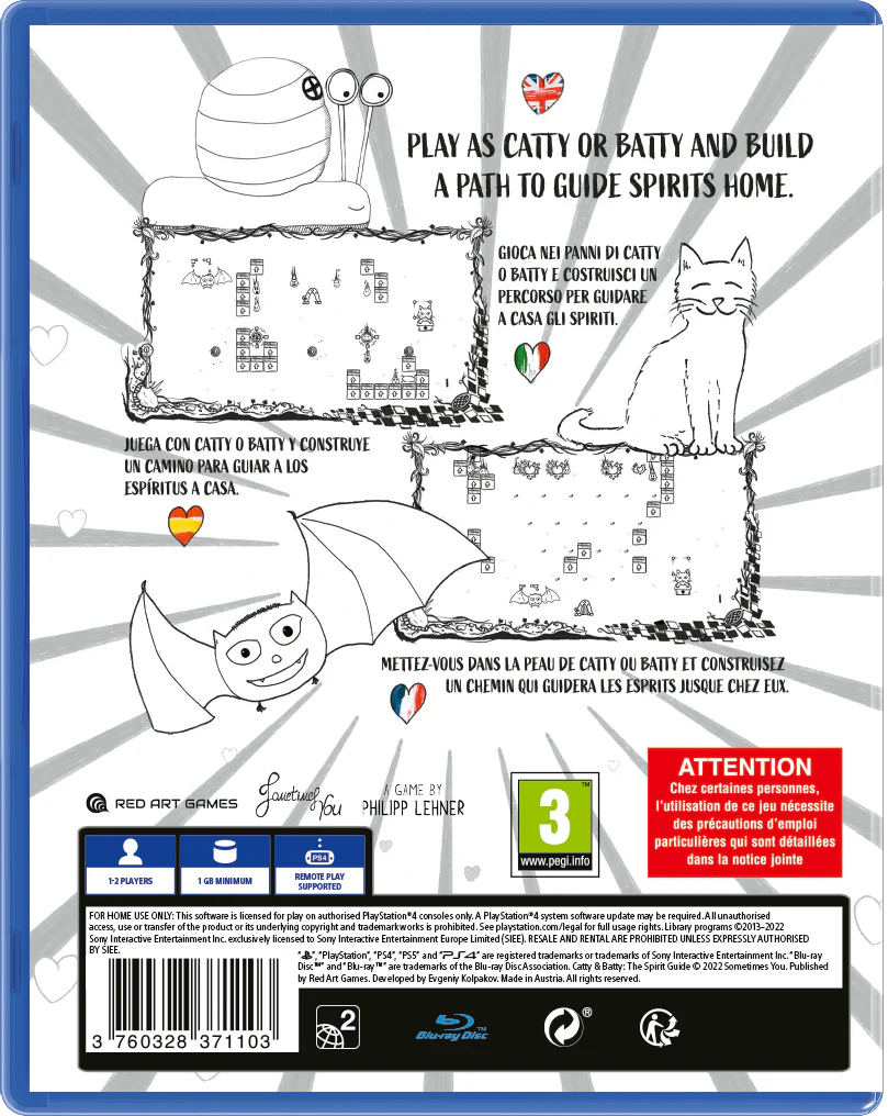 Catty & Batty: The Spirit Guide - PlayStation 4 [Red Art Games] - Image 4
