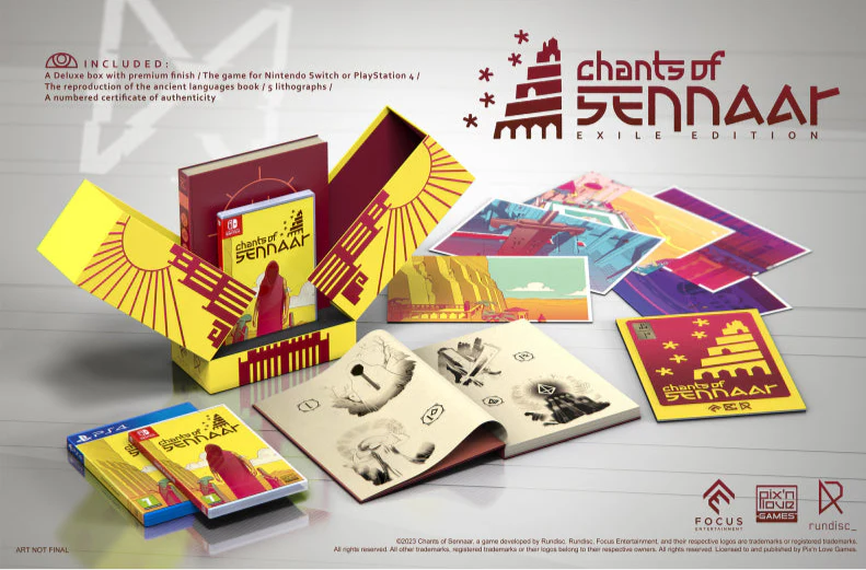 Chants of Sennaar [Collector's Edition] [EU Import] - Playstation 4 (FREE SHIPPING) - Image 2