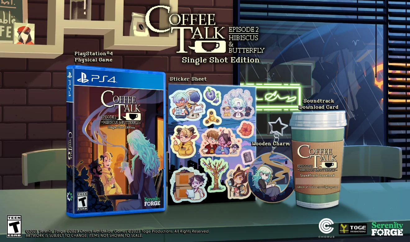COFFEE TALK EPISODE 2 HIBISCUS & BUTTERFLY SINGLE SHOT EDITION - PS4 - Image 3