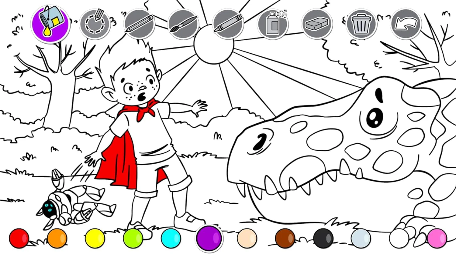 Comic Coloring Book Complete Edition - Nintendo Switch - Image 5