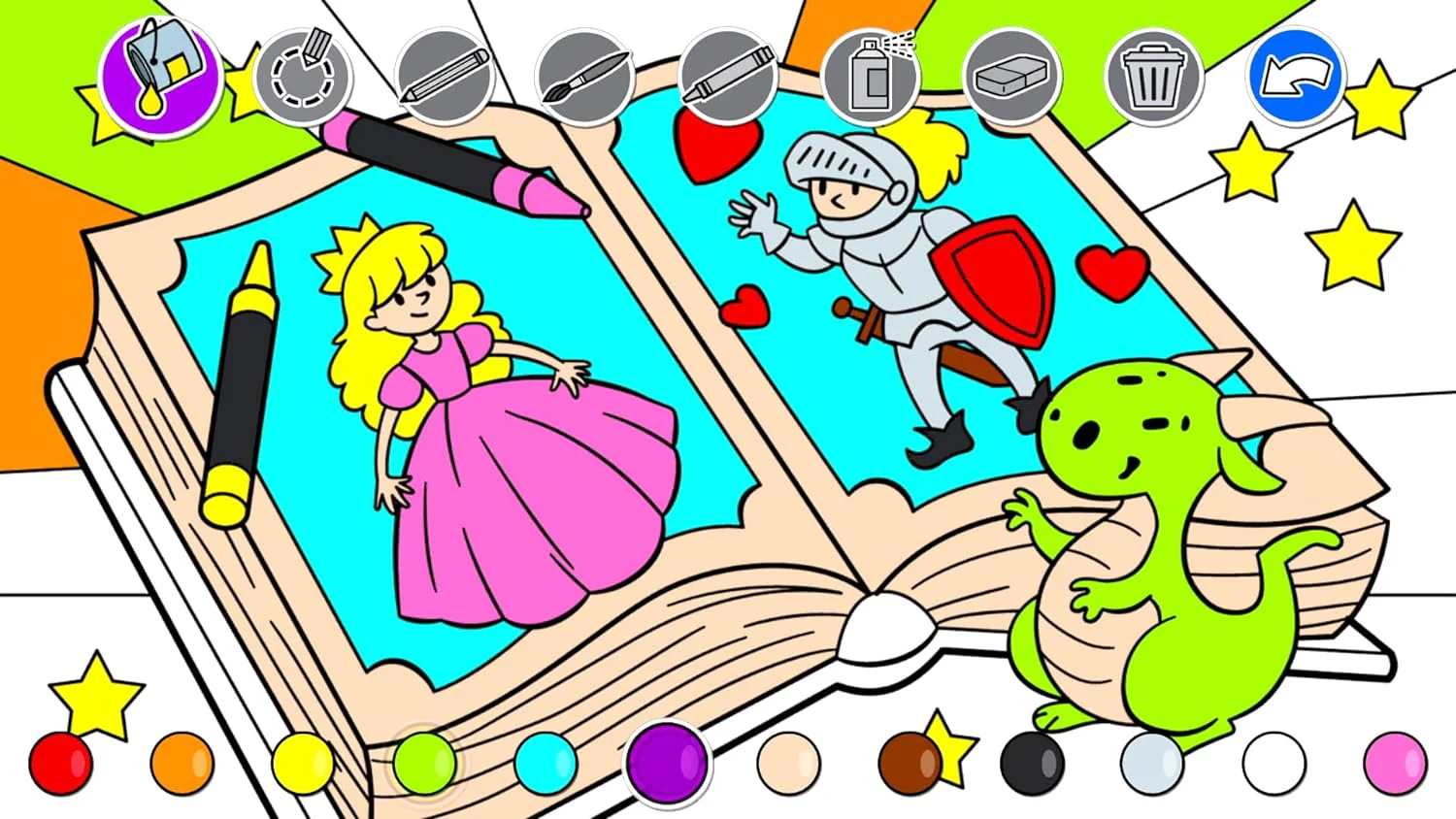 Comic Coloring Book Complete Edition - Nintendo Switch - Image 7