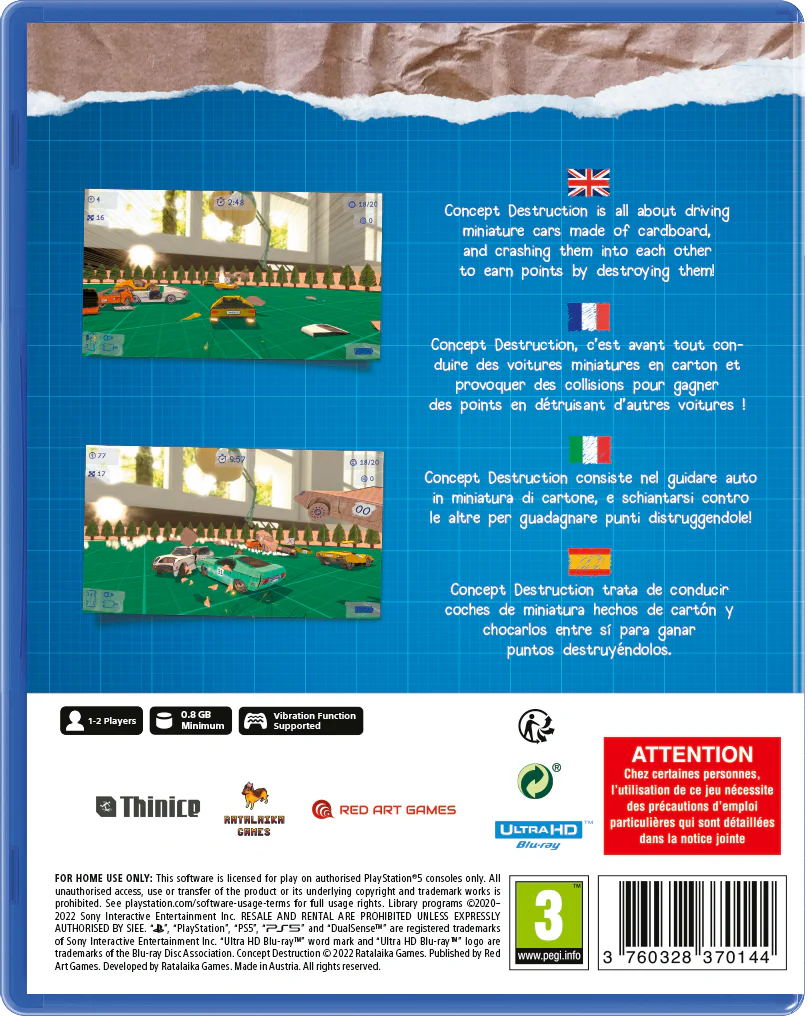 Concept Destruction - PlayStation 5 [Red Art Games] - Image 3
