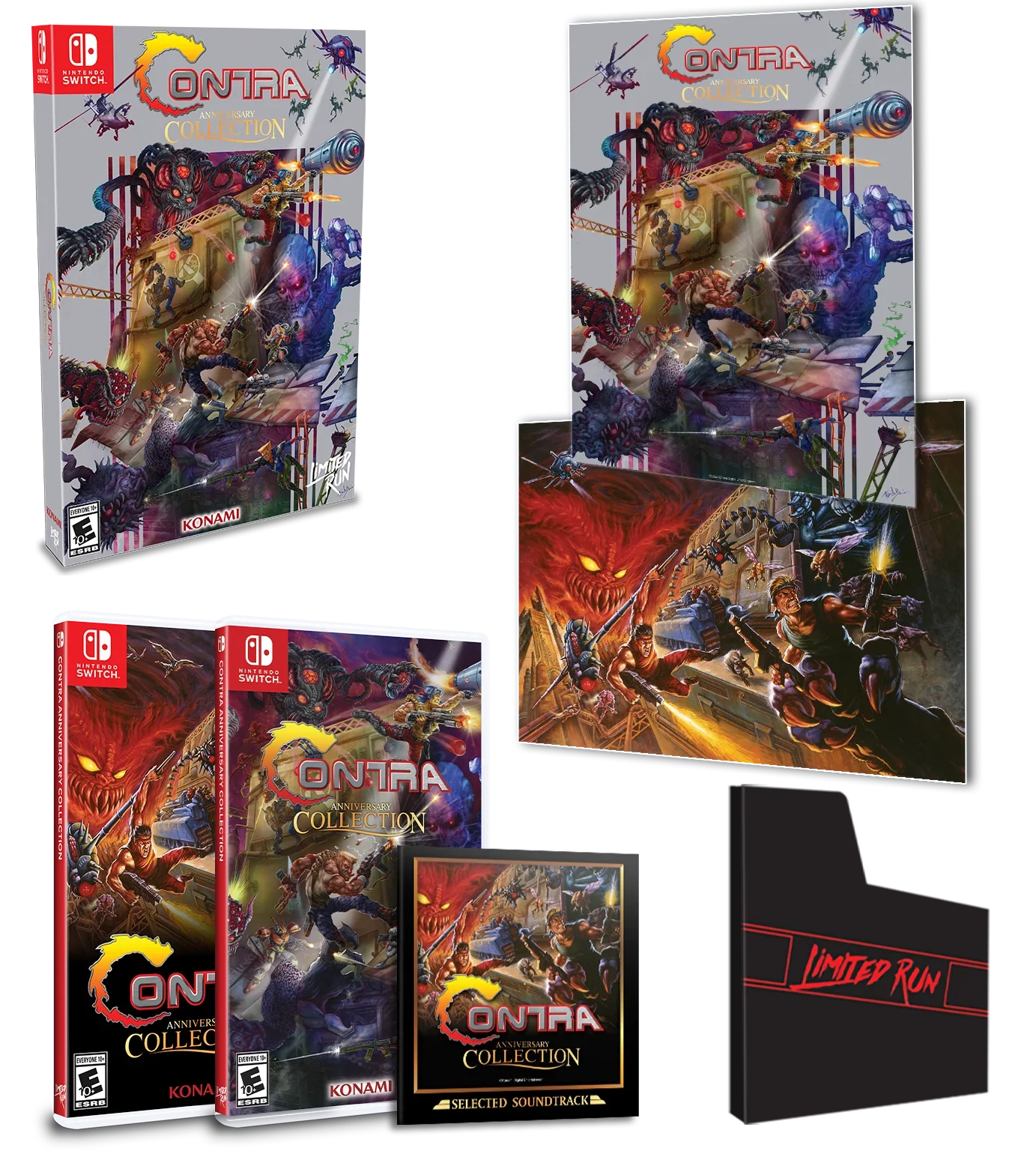 Contra Anniversary Collection Classic Edition [Limited Run Games #140] - Nintendo Switch - Image 2