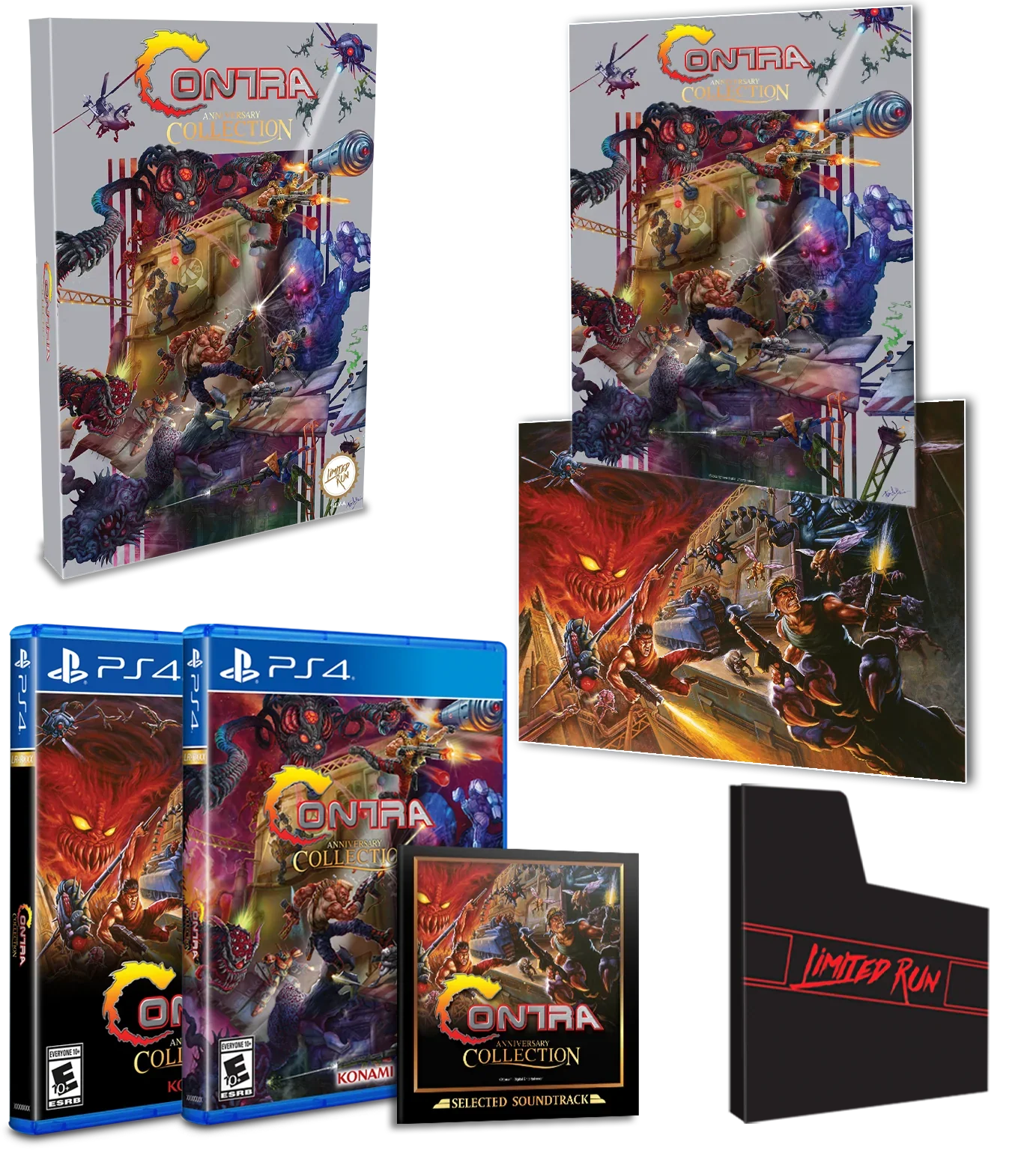 Contra Anniversary Collection Classic Edition [Limited Run Games #446] - PlayStation 4 - Image 2